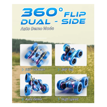 4WD 360° Remote Control Stunt Car.