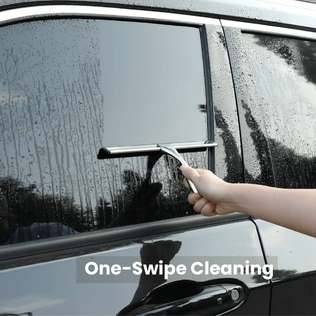 Multi-Purpose Stainless Steel Shower Squeegee – 10 Inch